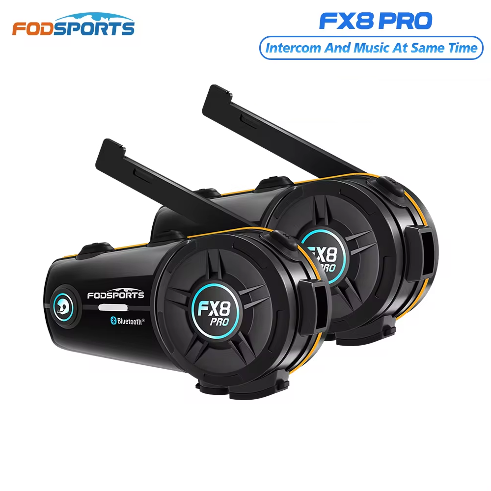2pcs Fodsports FX8 Pro Motorcy - đánh giá và giá Universal Motorcycle Helmet Intercom Headset