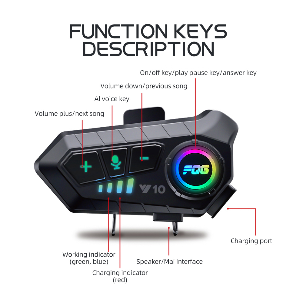 Motorcycle 5.3 Bluetooth Helme - đánh giá và giá Full Face Motorcycle Helmet With Bluetooth