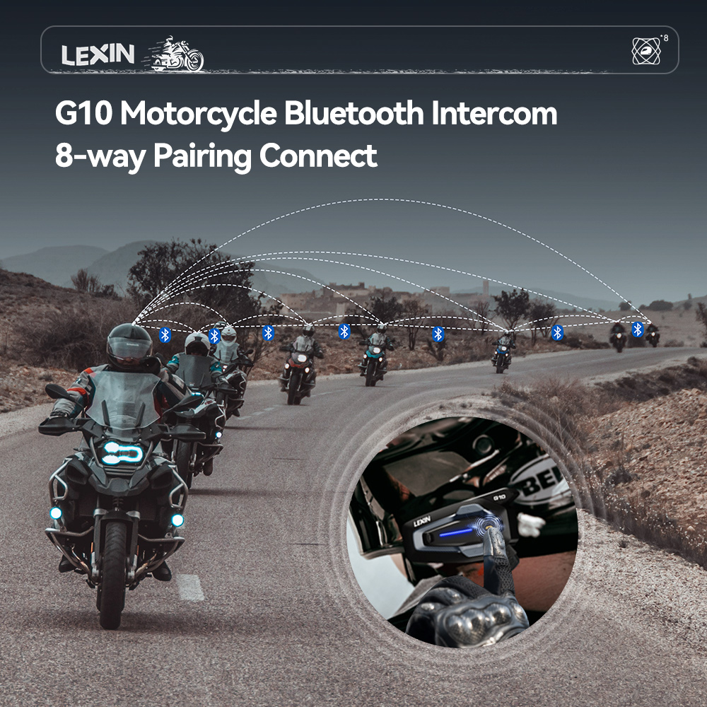 NEW-LEXIN G10 Motorcycle Helme - đánh giá và giá Full Face Motorcycle Helmet With Bluetooth